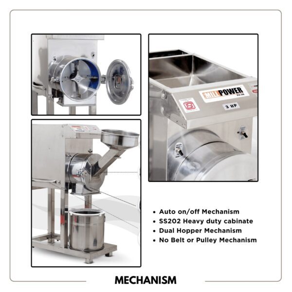 Electric Atta Chakki In India - Flour Mill - Image 3