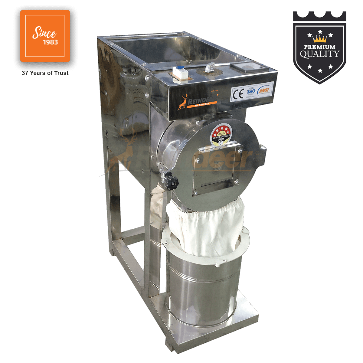 1 HP 2 in 1 MS Compact Pulverizer Automatic SSC1 Reindeer Machinery