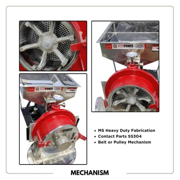 atta chakki machine price and mechanism