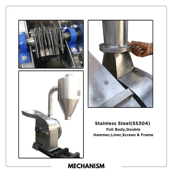 best ss pulverizer mechanism in India
