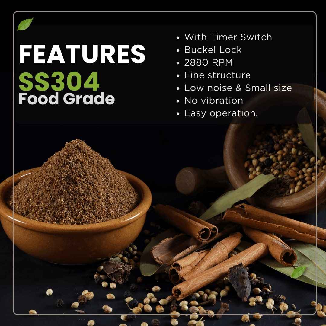 chilli grinder SS304 features