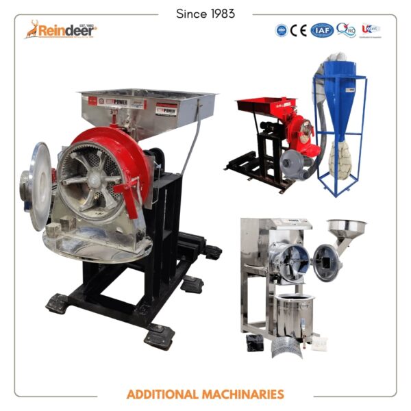flour mill and pulverizer machineries