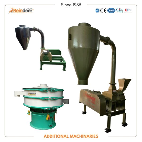 food grade flour mills and masala grinders in India