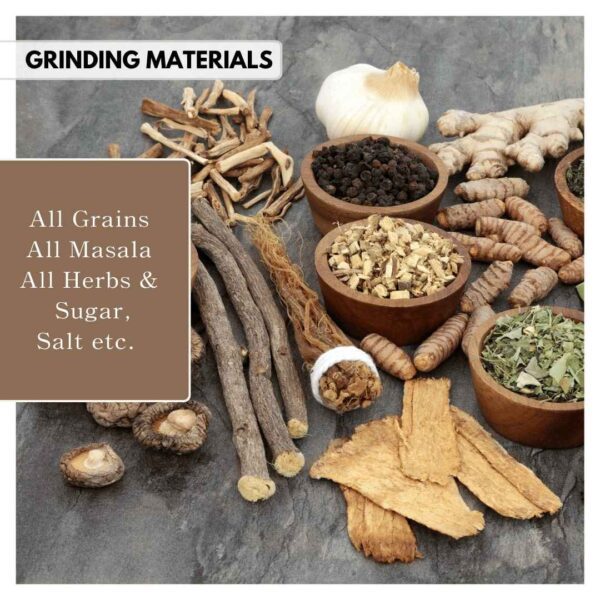 grind all materials in a mini pulverizing machine