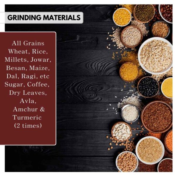 grinding materials for 2 in 1 pulverizer machine