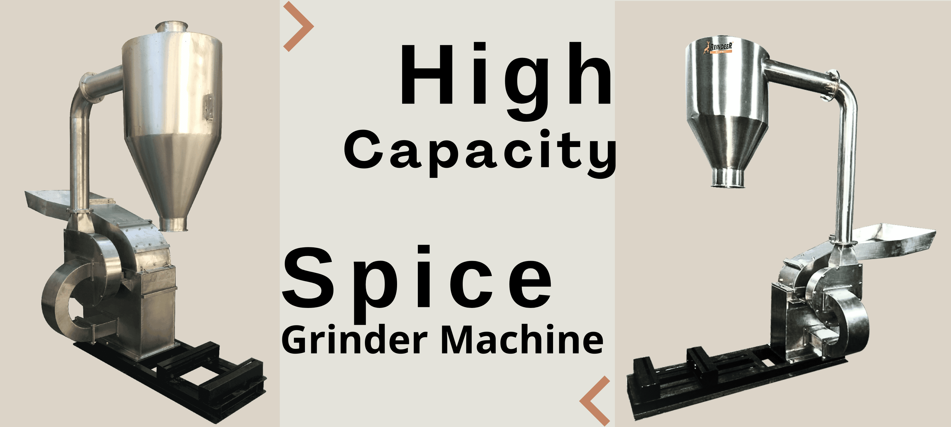 Spice grinding machine